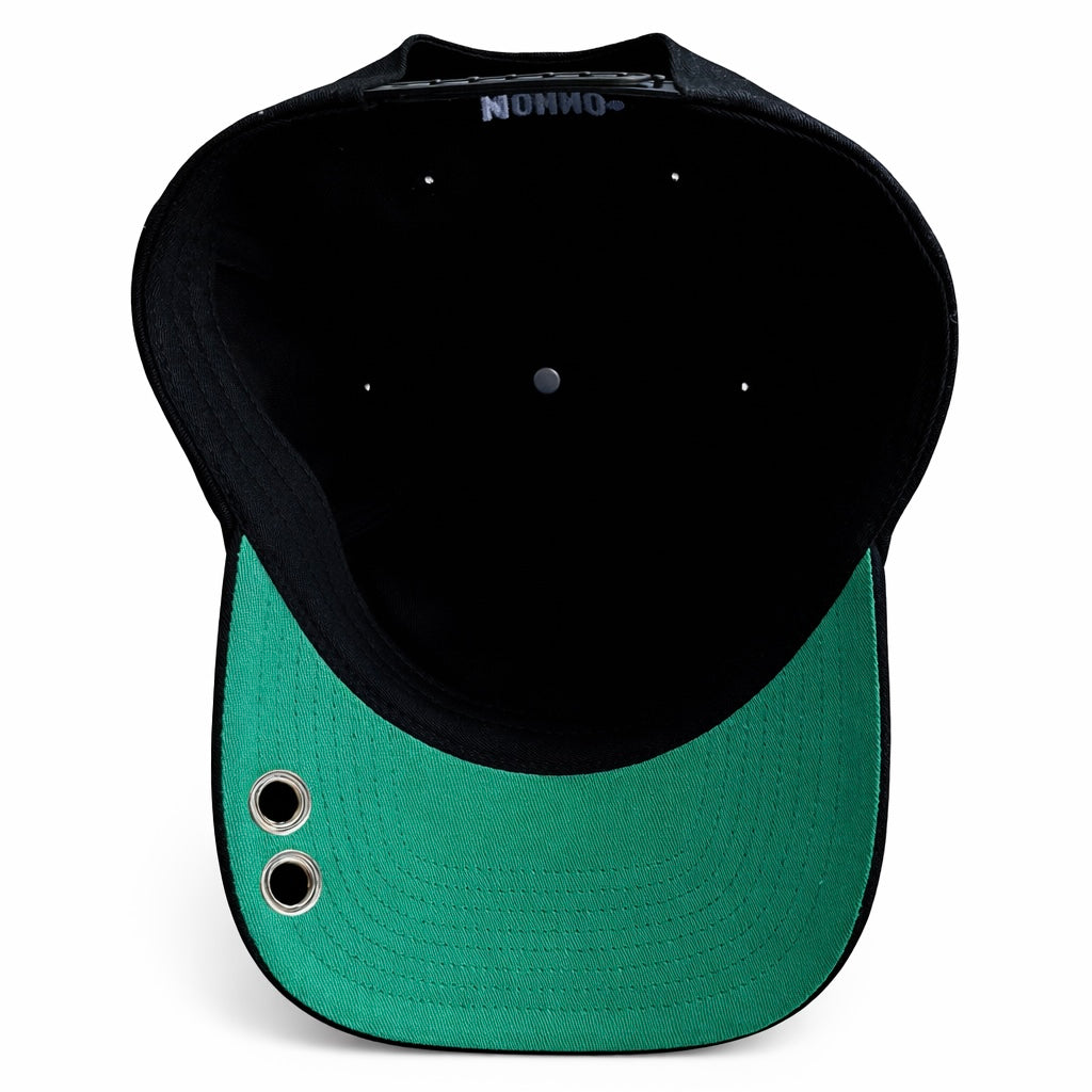 ‘DAMAGED’ HAT BLACK